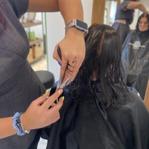 taglio capelli ricci